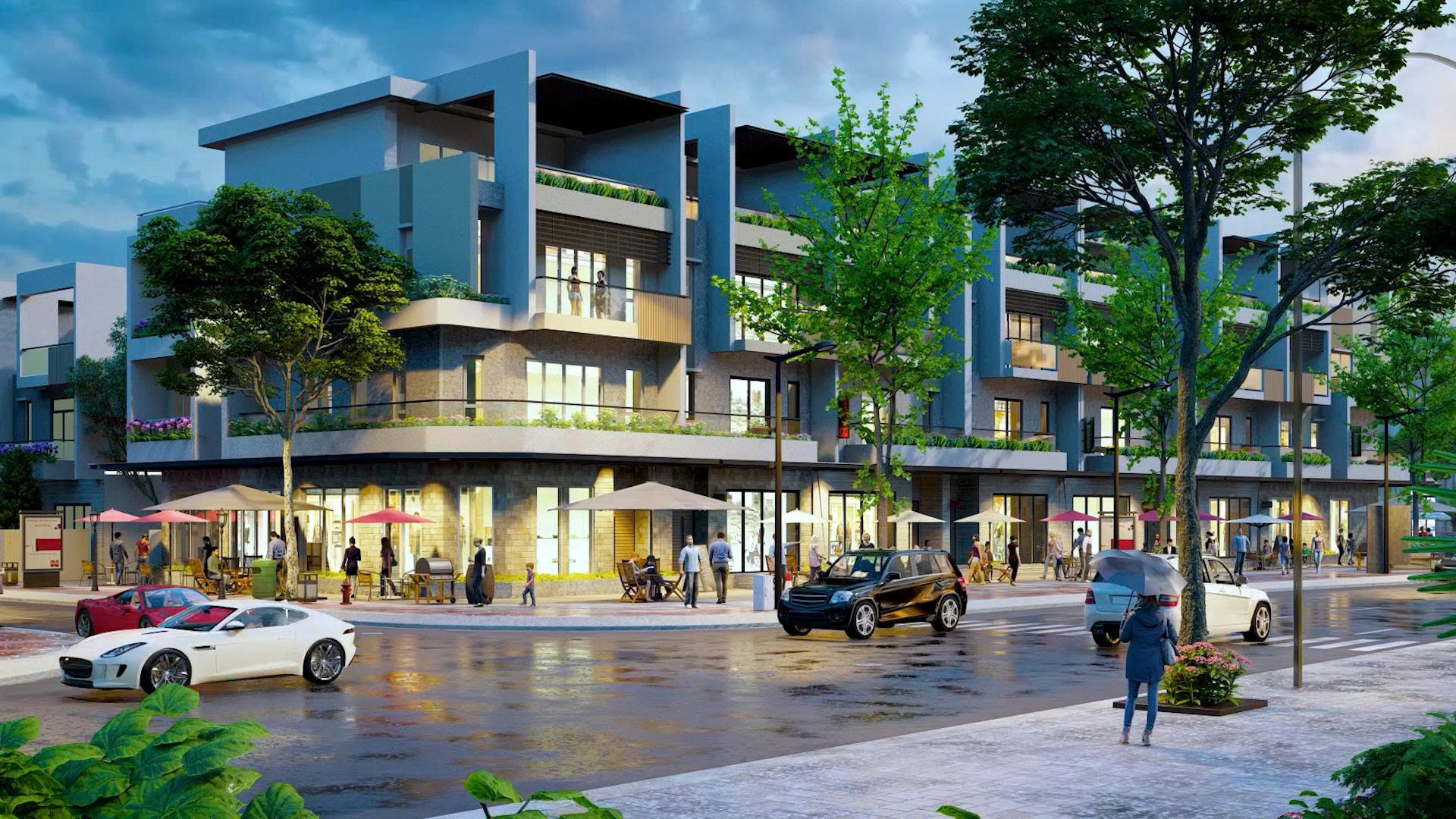 Nhà phố cao cấp
