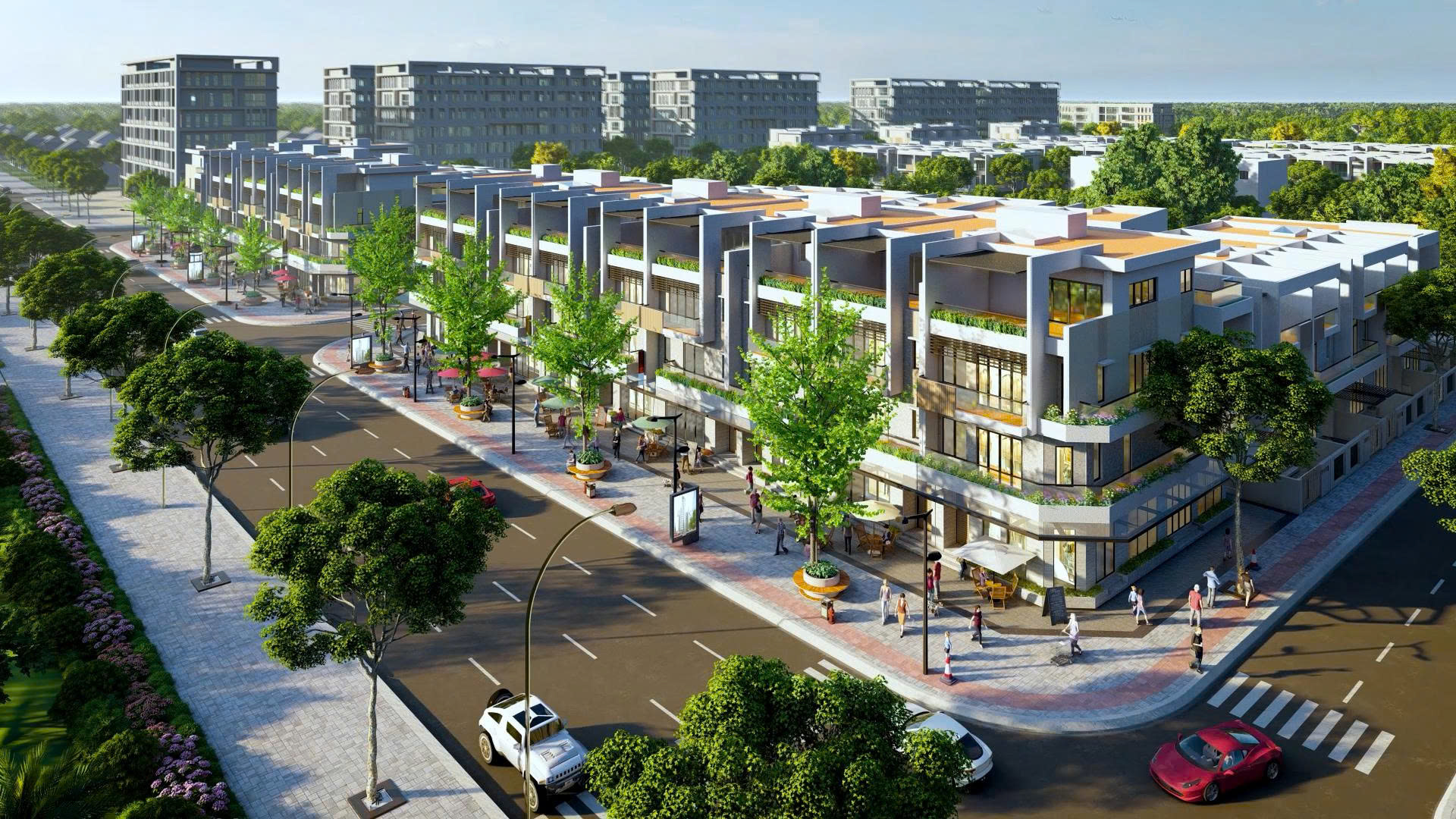 Nhà phố cao cấp