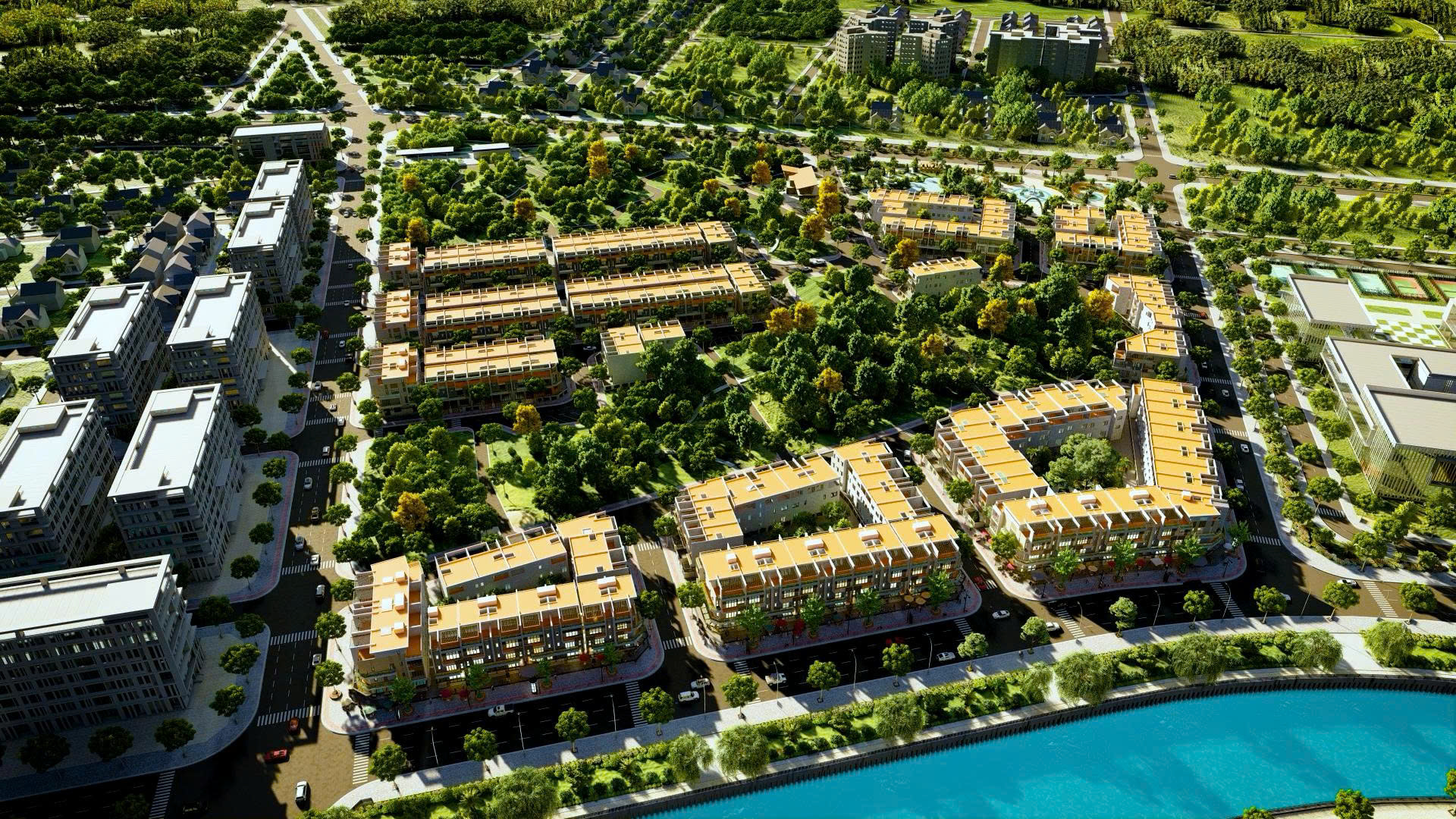 Nhà phố cao cấp