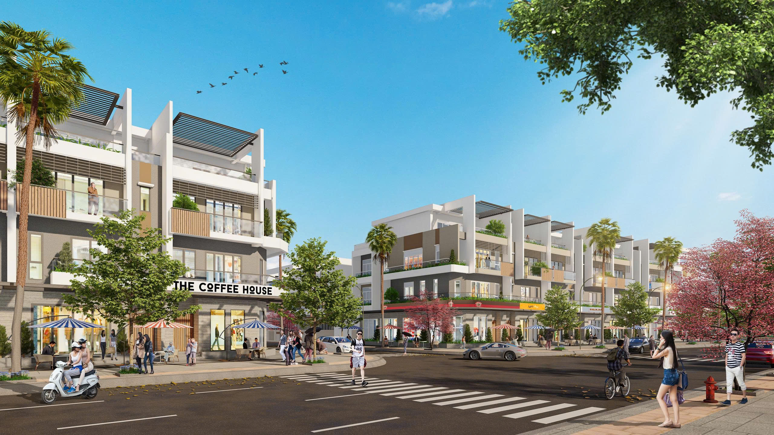 Nhà phố cao cấp